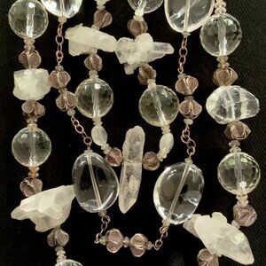 Studio Work Jewelry Design Crystal and Glass Necklace